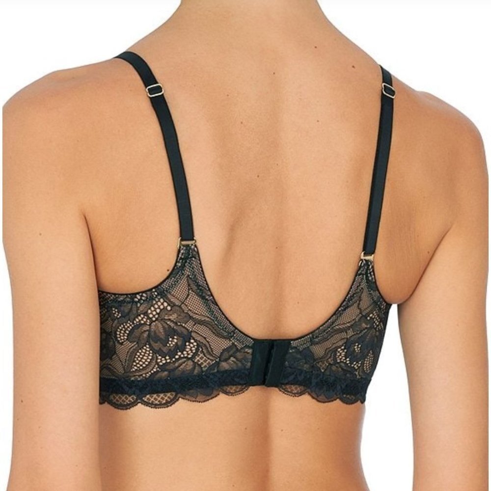 NWT - Natori - Muse - Full Fit Wire-Free Lace Bralette (Size: 32C) - Picture 2 of 5